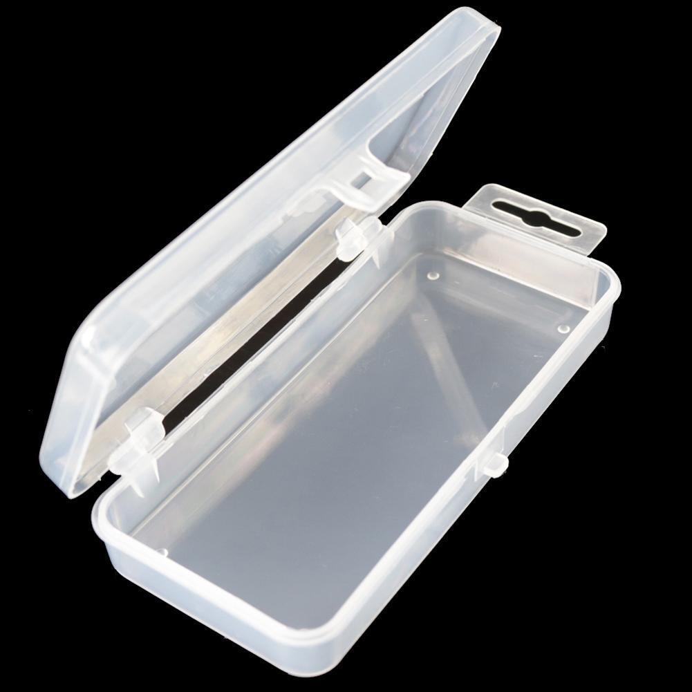 No Grid Empty Fishing Lure Hooks Bait Tackle Boxes Storage Case Organizer