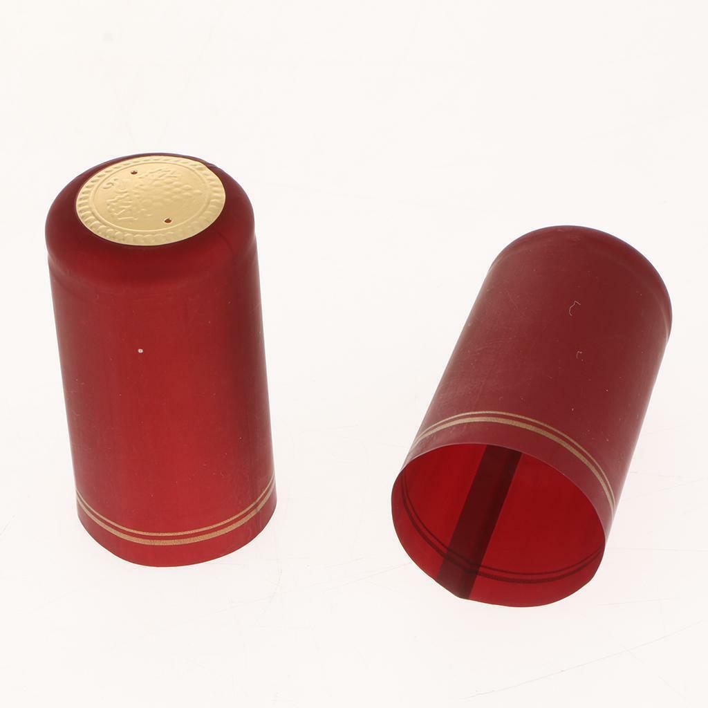 200 Counts 32mm  Bottle Heat Shrink  Wine Finials Covers