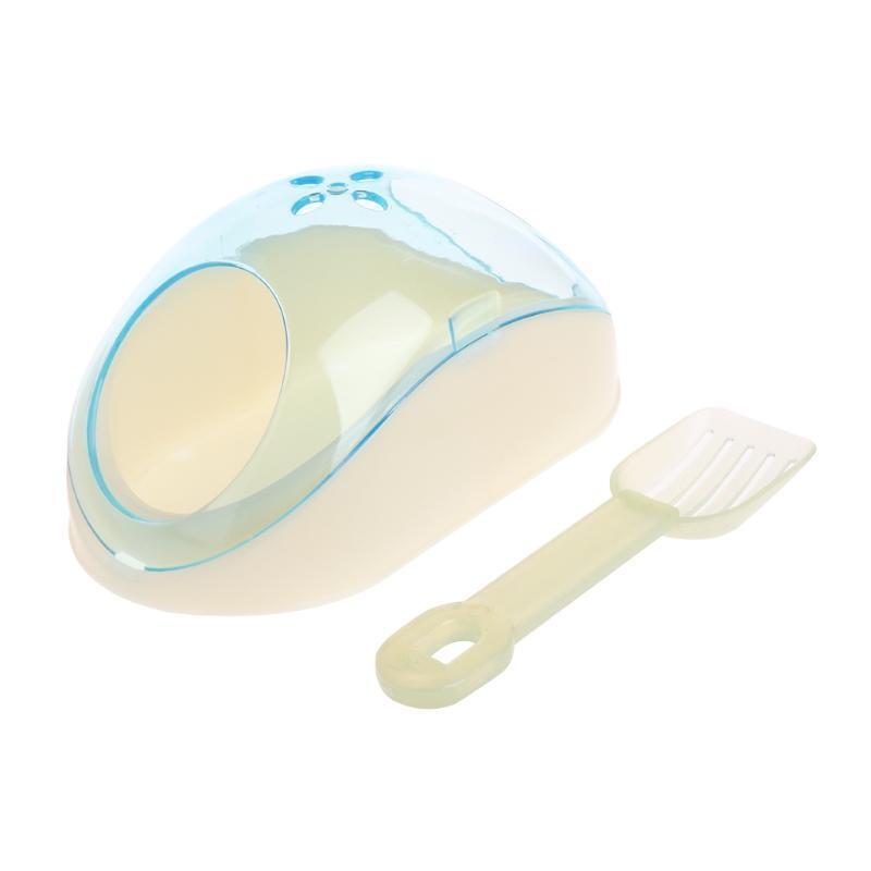Hamster Sand Bath Critters Shower Bed Sand Container Bathtub for Small Animals