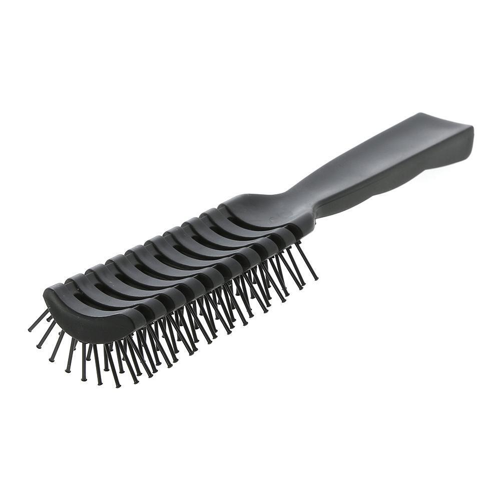 Pro Anti-Static Hair Comb Brush Ribs Hairbrush Salon Hair Care Styling Tool