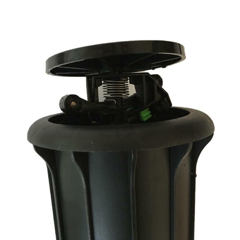 Watering Equipment Rotating Nozzle Black Rotating Sprinklers for Yard Gard