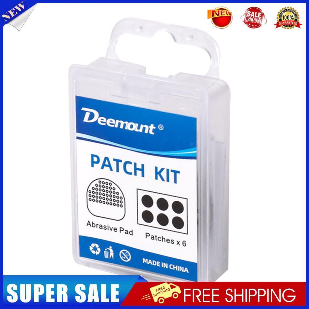6x Bicycle Inner Tire Tyre Patch MTB Bike Glue Free Tyre Repair Tools Kits