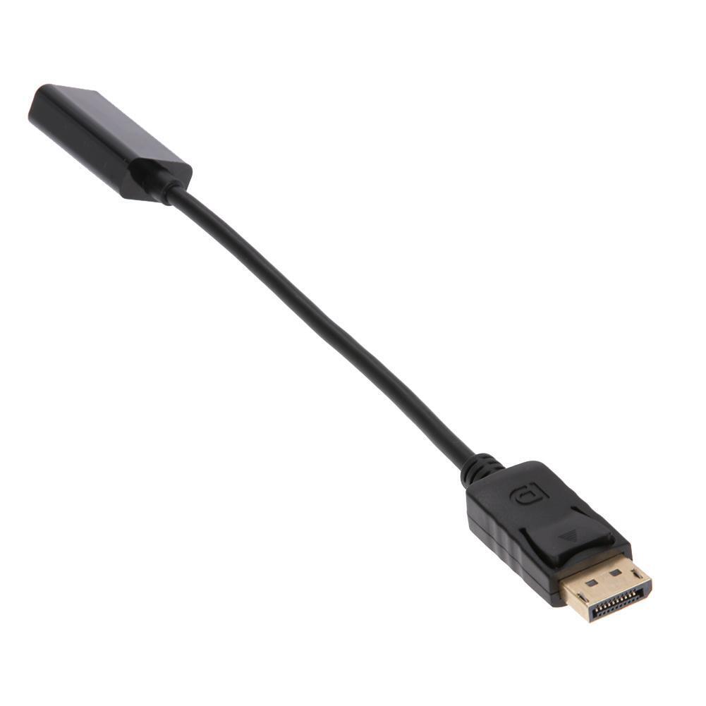 Displayport Male to HDMI-compatible Female 1080P FHD Video Converter Adapte