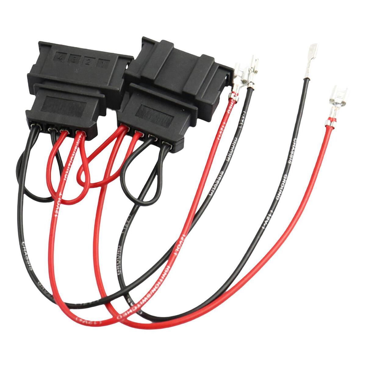2x Car Speaker Wire Harness Adaptor, Replace Vehicle Connection Cable Connector