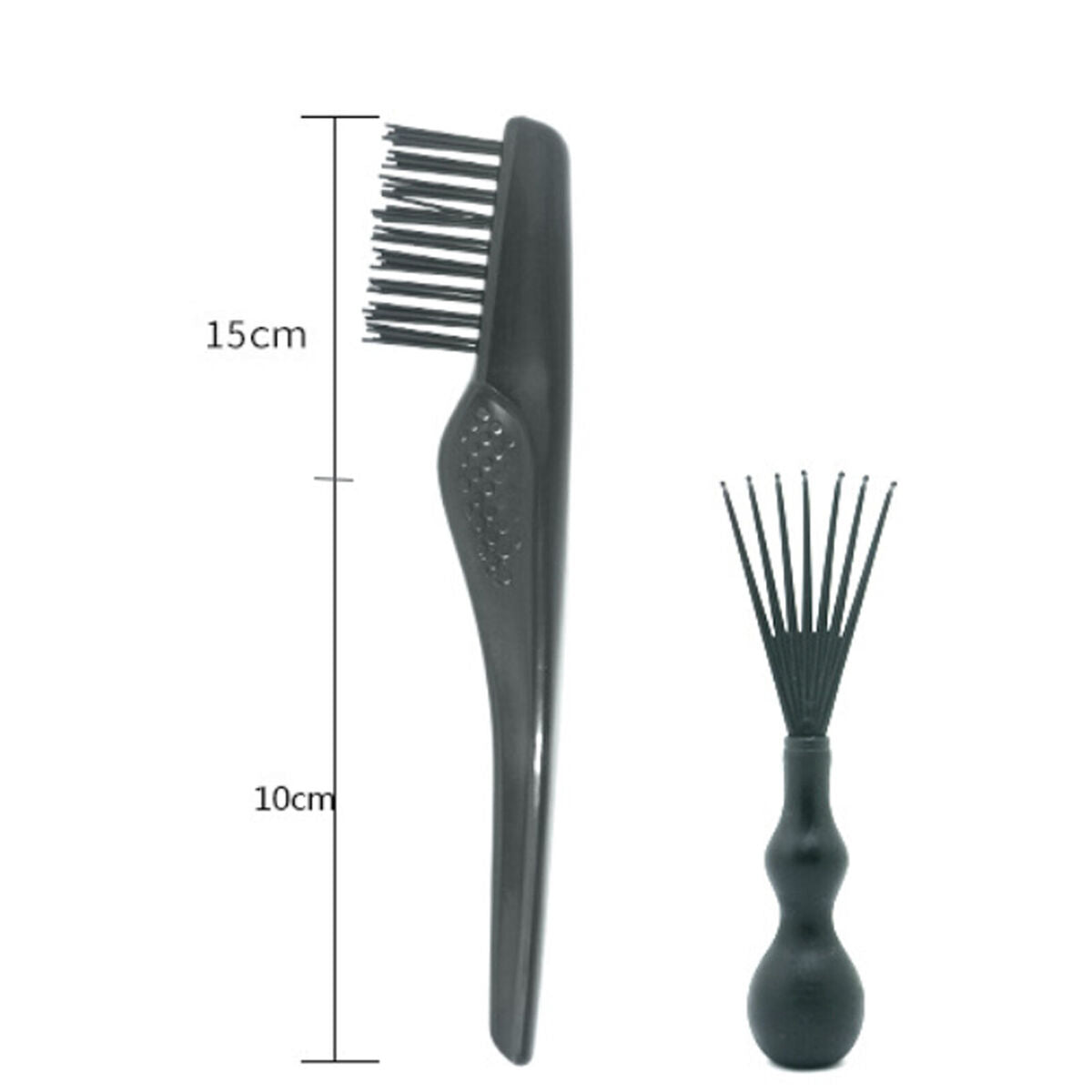 2 Pieces Mini  Bristles  Brush Cleaning Tool   Comb