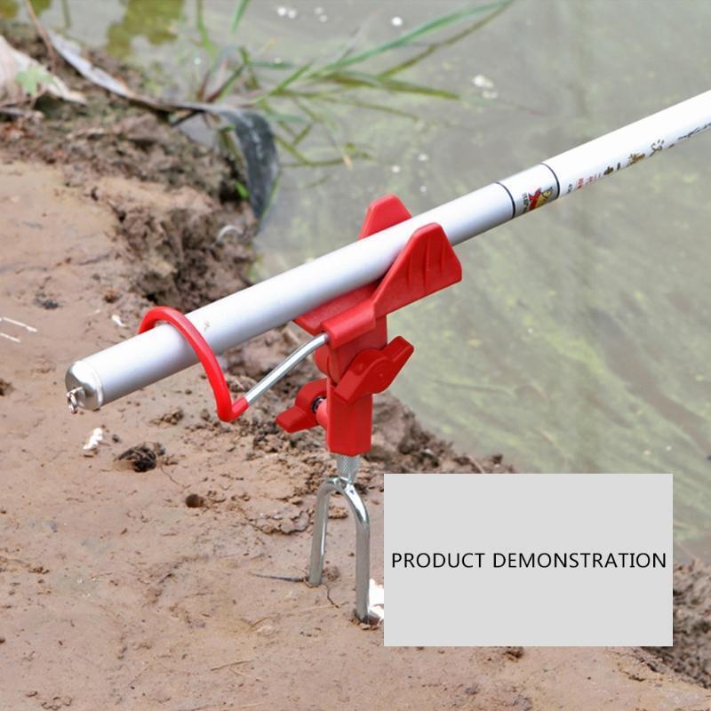 2 Pcs Fishing Rod Holder 360 Degree Adjustable Fishing Rod Fix Rod Holder