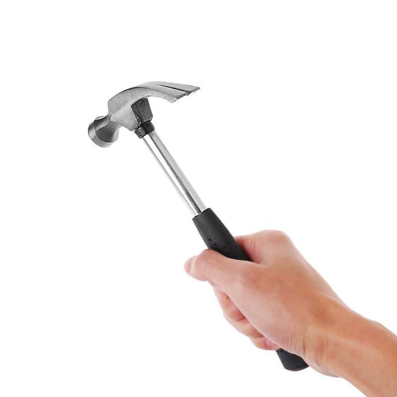 Multifunction Steel Claw Hammer Rubber Handle Emergency Escape Safety Car Home