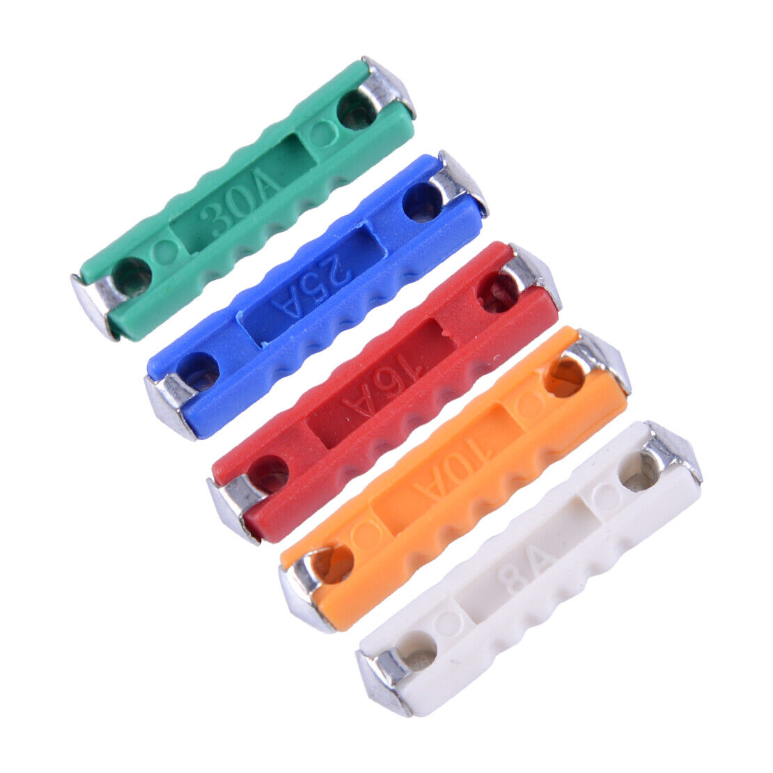 200pcs/box 8A 10A 16A 25A 30A Car Auto Fuse Multicolor Assortment Kit New ld