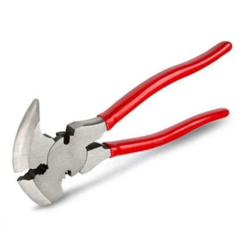 Wire Cutters Fencing Hammer Tool Gift for DIY Work Friends and Family Steel