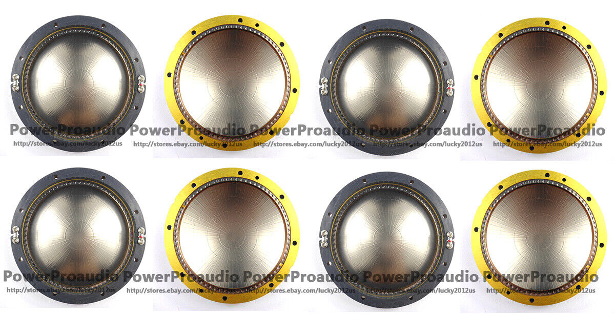 8X Diaphragm For JBL SR-4726XF, SR-4731XF, SRX-722/F, SRX-725/F, VRX-915, 8 Ohm