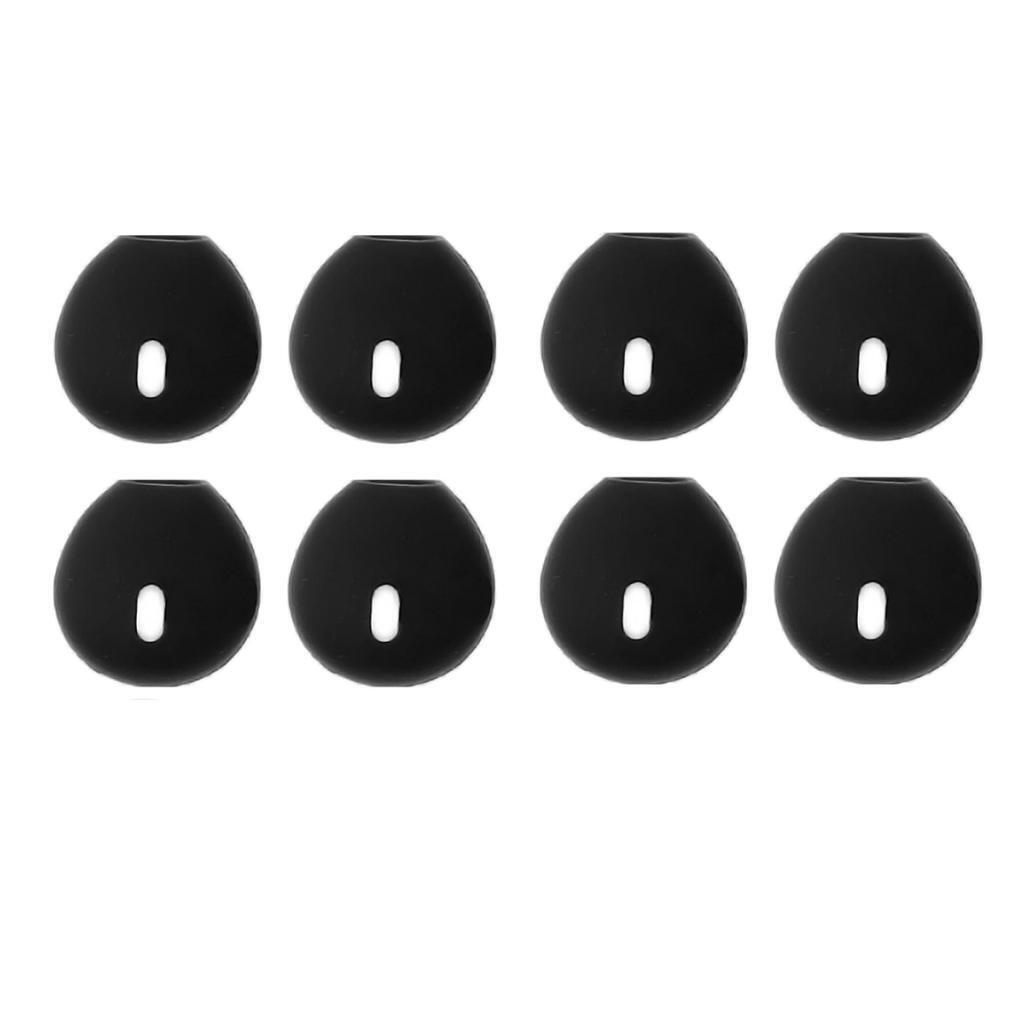 8 Pairs Anti-Slip Silicone Earcap Noise Cancelling for   6S/5S/7/8/X/XS