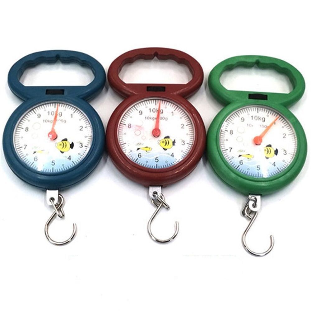 Hook Weighing Portable Hanging Scale Numeral Pointer 10kg Weighing Spring Scale