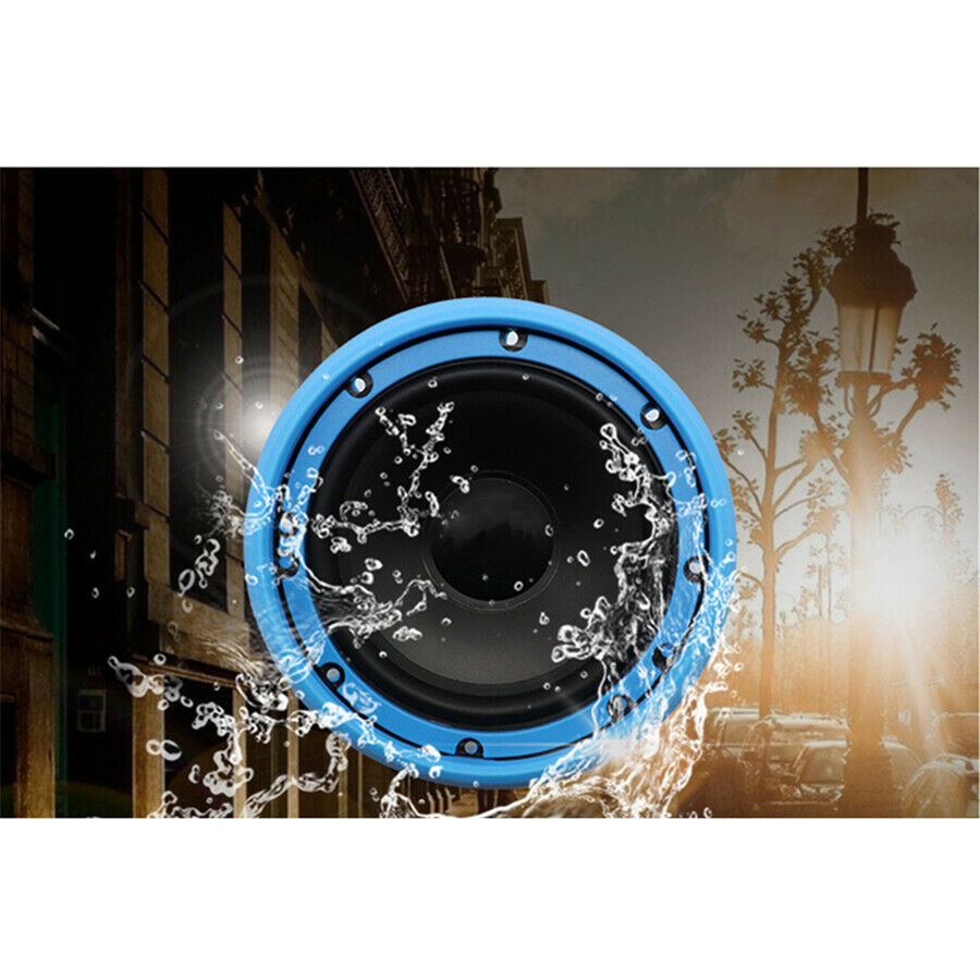 2pcs Car Speaker Baffle Waterproof Silicone Cover for 6.5 Inch Coaxial Speakers