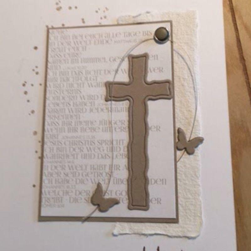Cross Metal Cutting Dies Stencil Scrapbooking DIY Album papr Card Embossing