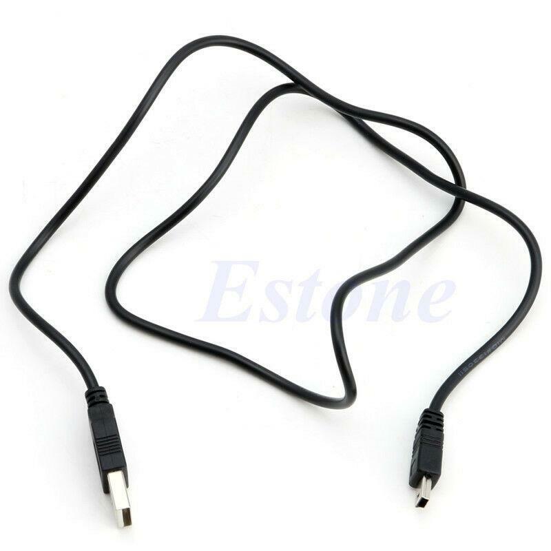 Lot USB 2.0 Male A to Mini 5 Pin B Data Sync Charger Cord Charging Cable Adapter