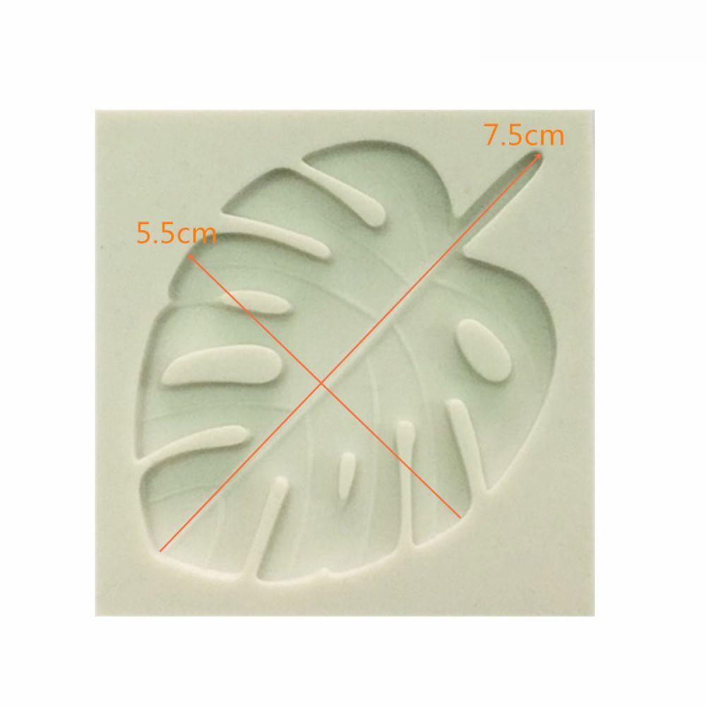 Clay Fondant Sugar Craft Baking Tool Leaf Silicone Mold Cake Mould Cake Decor