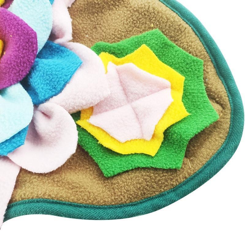 50x50cm Pet Slow Feeding Bowl Dog Snuffle Mat Nose Smell Training Sniffing Pad