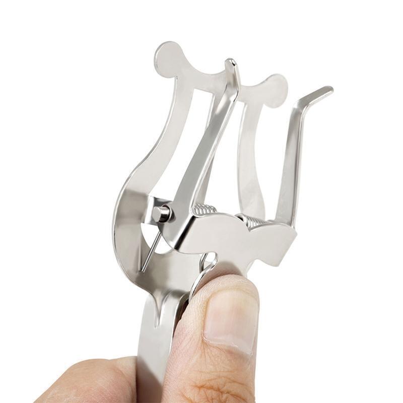 American Plating Clarinet Marching Lyre Clarinet Clamp Stand Musical Accessories