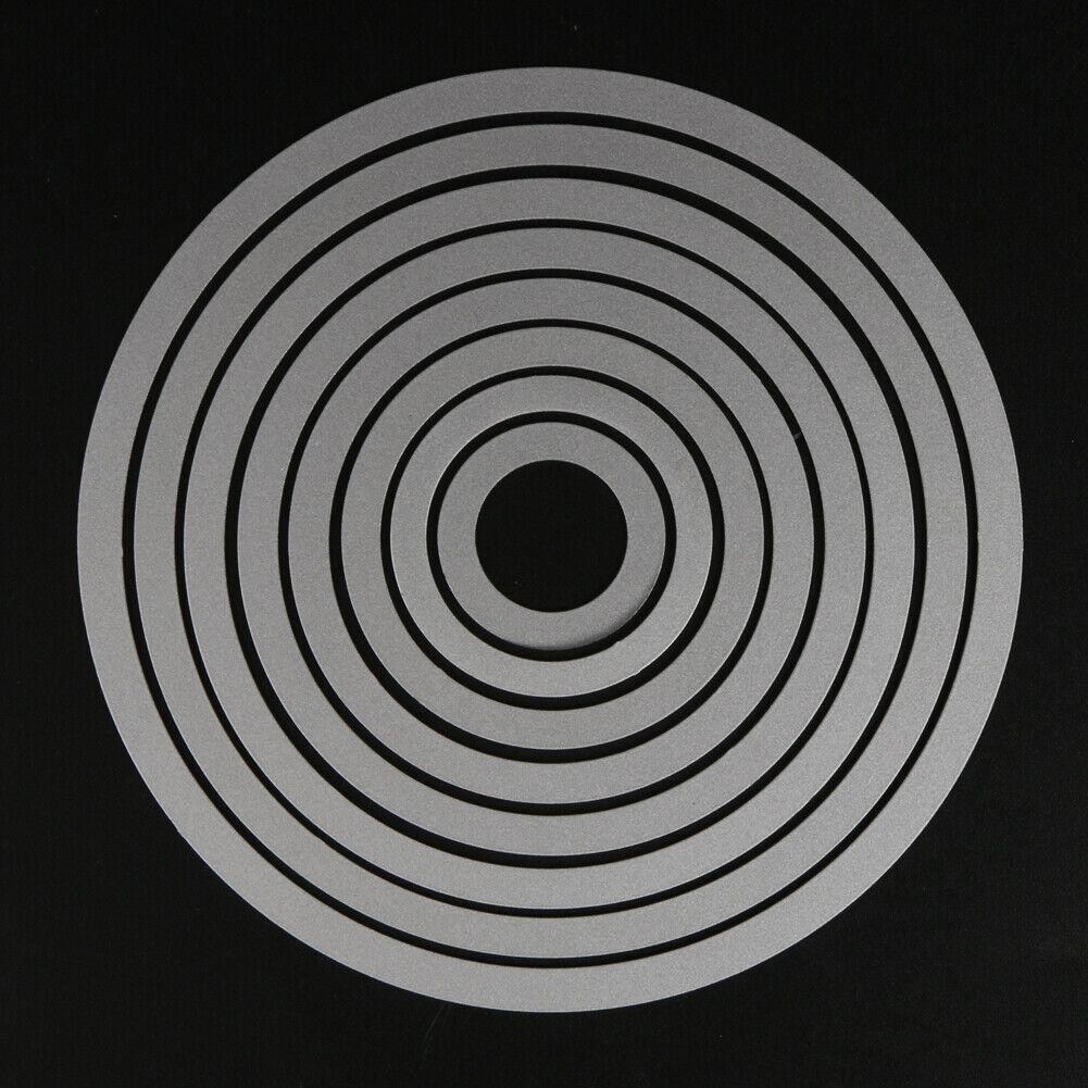 Circle Metal Cutting Dies Stencils Embossing Card Scrapbooking Album