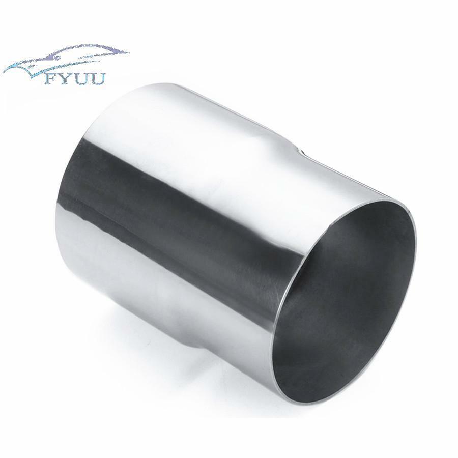 2.75" ID-3" ID Exhaust Pipe Reducer Chrome Adapter Connector 304 Stainless Steel