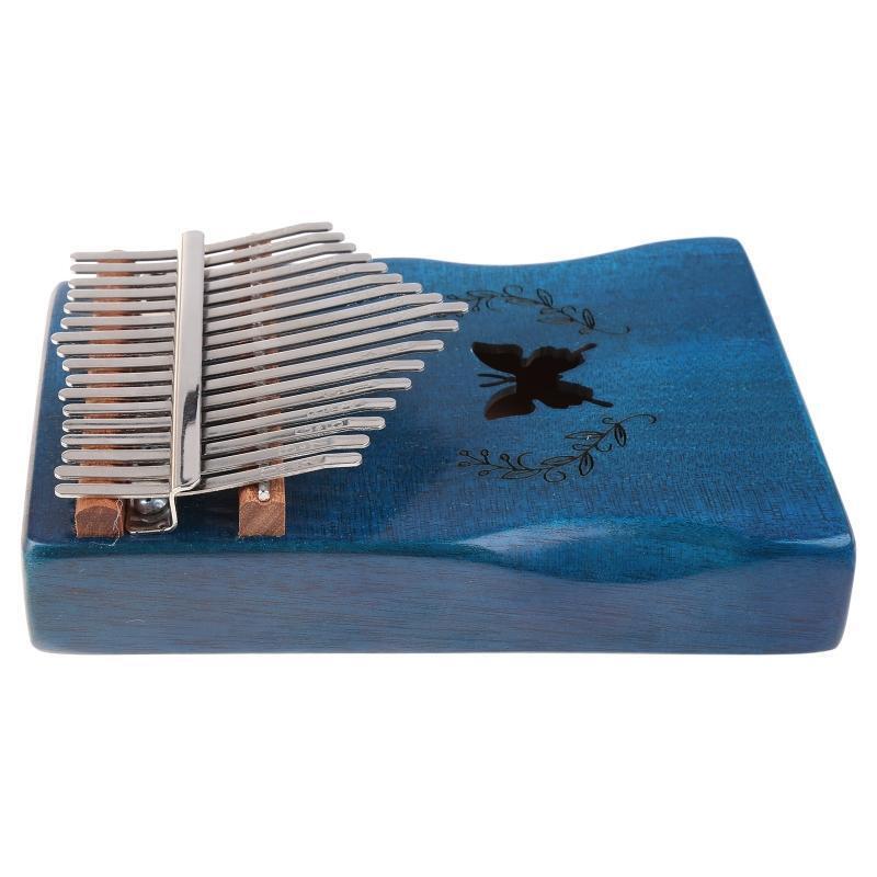 17 Keys Thumb Piano Include Tuning Hammer and Study Instruction