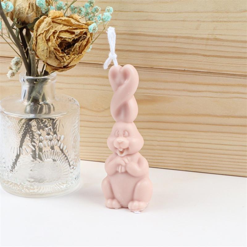 Buuny Craft Art Candle Silicone Mold for Candle Handmade Soap Desktop Ornaments