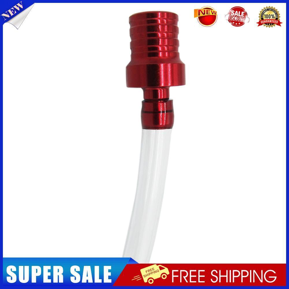 Motorcycle Gas Fuel Cap Valve Vent Breather Hose for ATV Dirt Bike(Red)