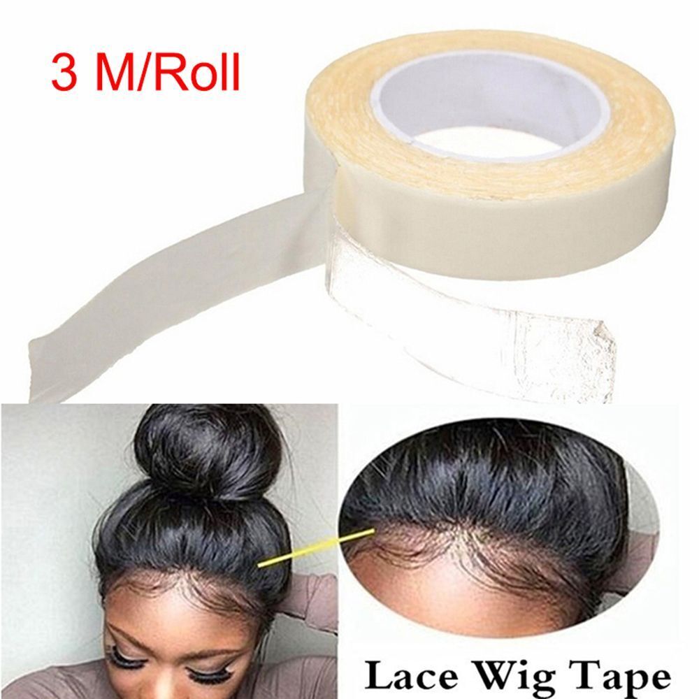 lasting Lace Glue Tape For Weft Wig  Hair Extension Adhesive  Double Sided Tape