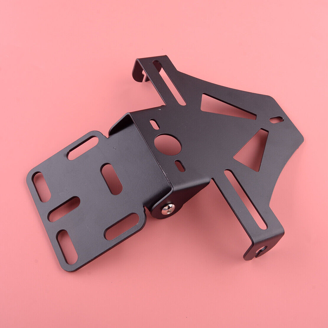 Adjusted Motorcycle Fender Eliminator License Plate Tail Light Holder Bracket~
