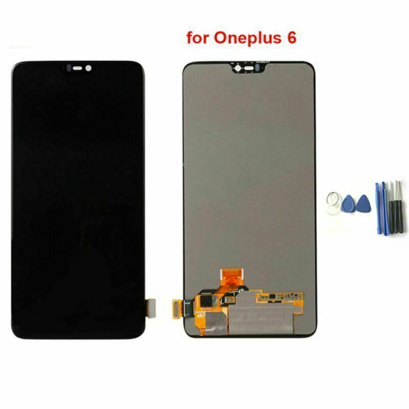 For OnePlus 6 LCD Display + Touch Screen Digitizer Assembly + Tools Black
