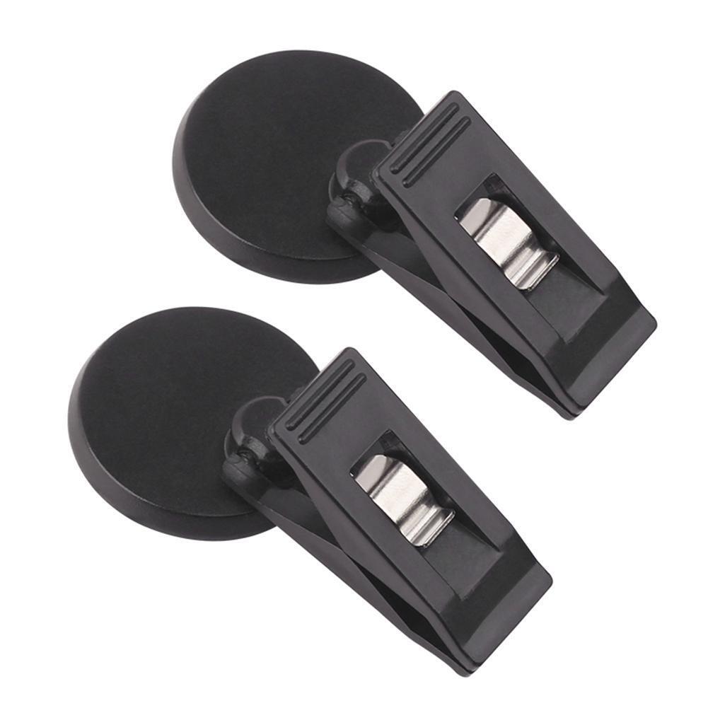 2x Car Suction Cap Clips Removable Holder for Sunshade Curtain Card Ticket
