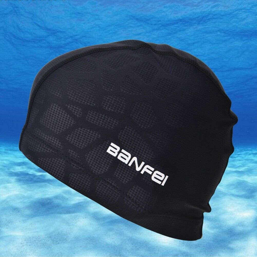 Protect Nylon Fabric Bathing Caps Swimming Cap Swim Pool Hat Pool Bathing Hats