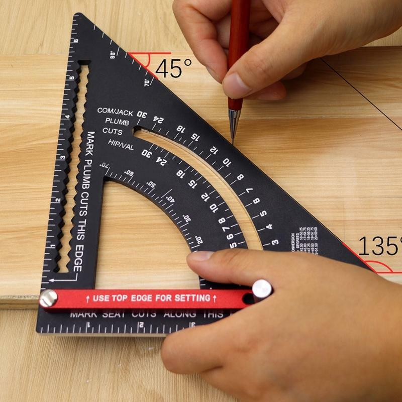 Triangle Squares Ruler Triangle Marking Ruler Protractor Convenient Positioning