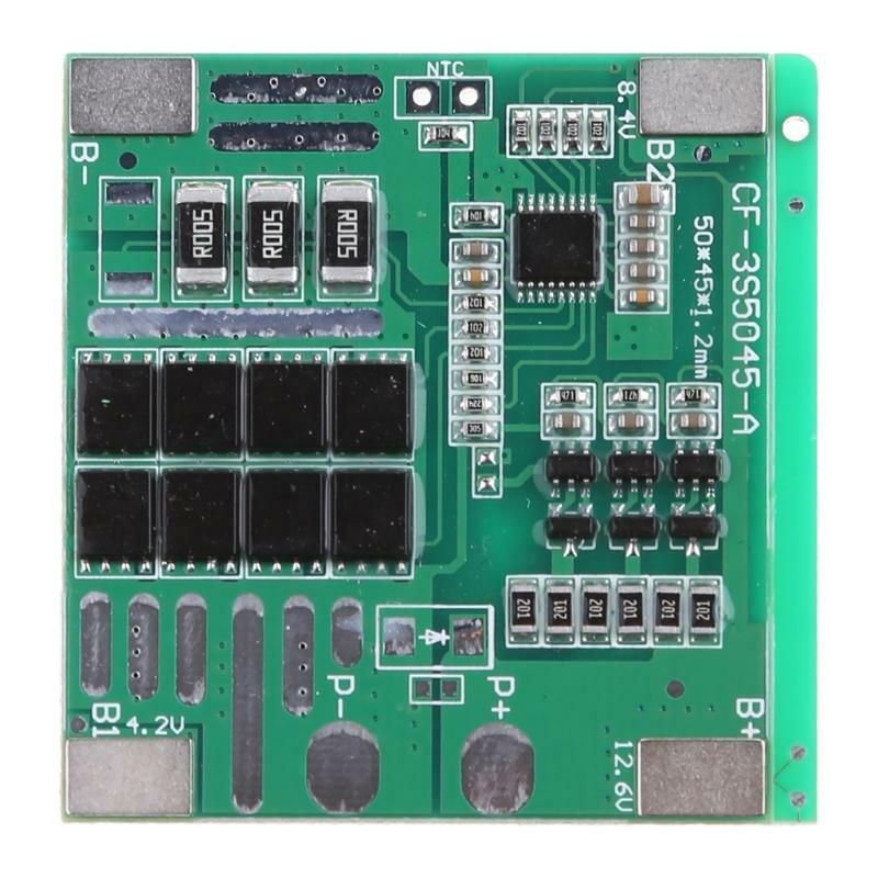 25A 12V 3S Polymer Li-ion Lithium 18650 Battery Charger PCB Protection Board
