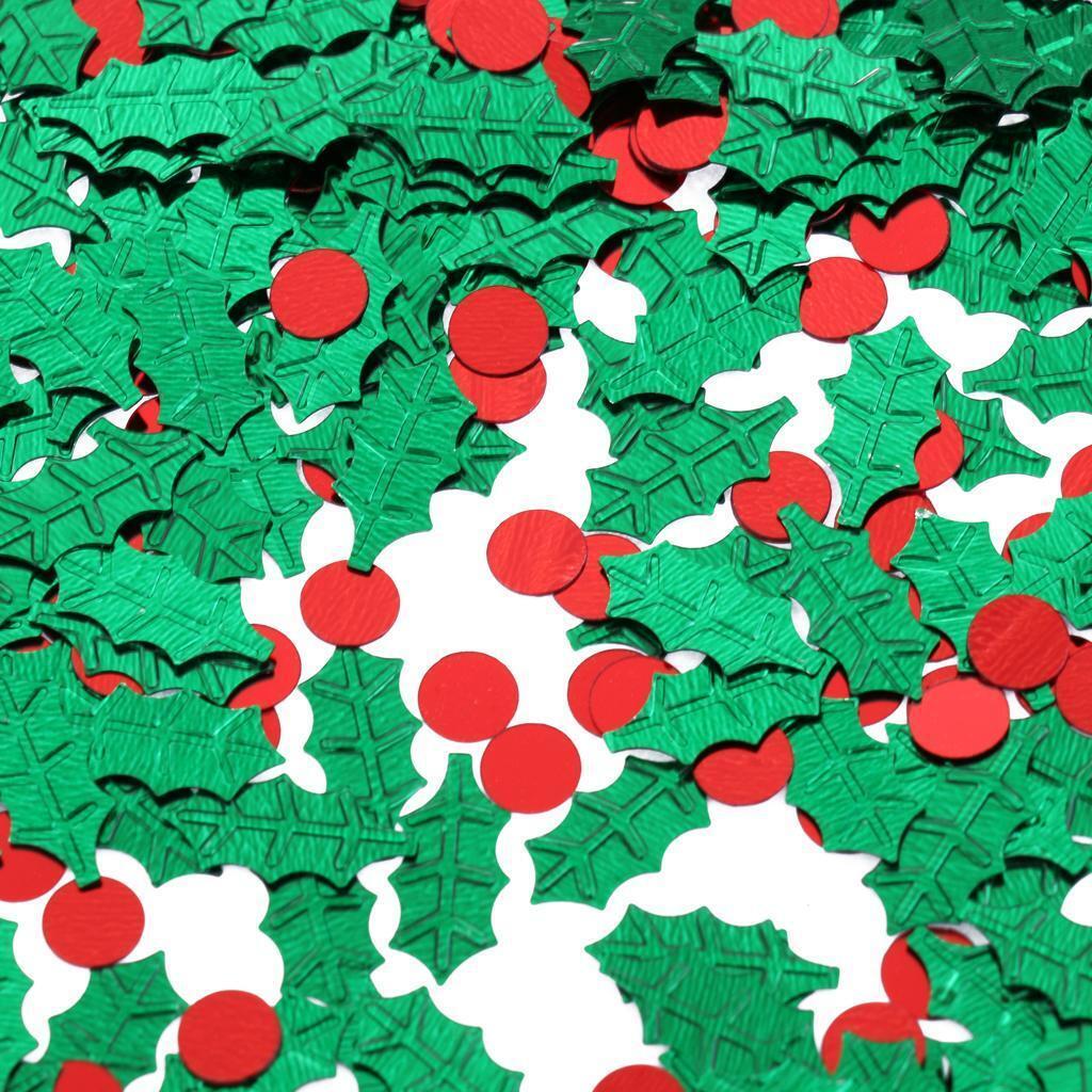 Christmas Party Holly Berries Table Confetti Sprinkles Scatters Decor 15g