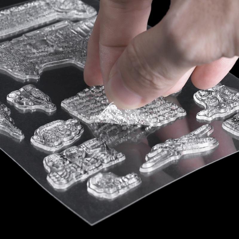Trip to London Silicone Stamp for Scrapbooking Paper Crafts Journaling Supplies