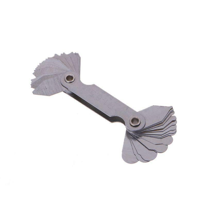 Fillet Gauge Sample R Gauge with 1-6.5 Blades Range for Industrial Measurement