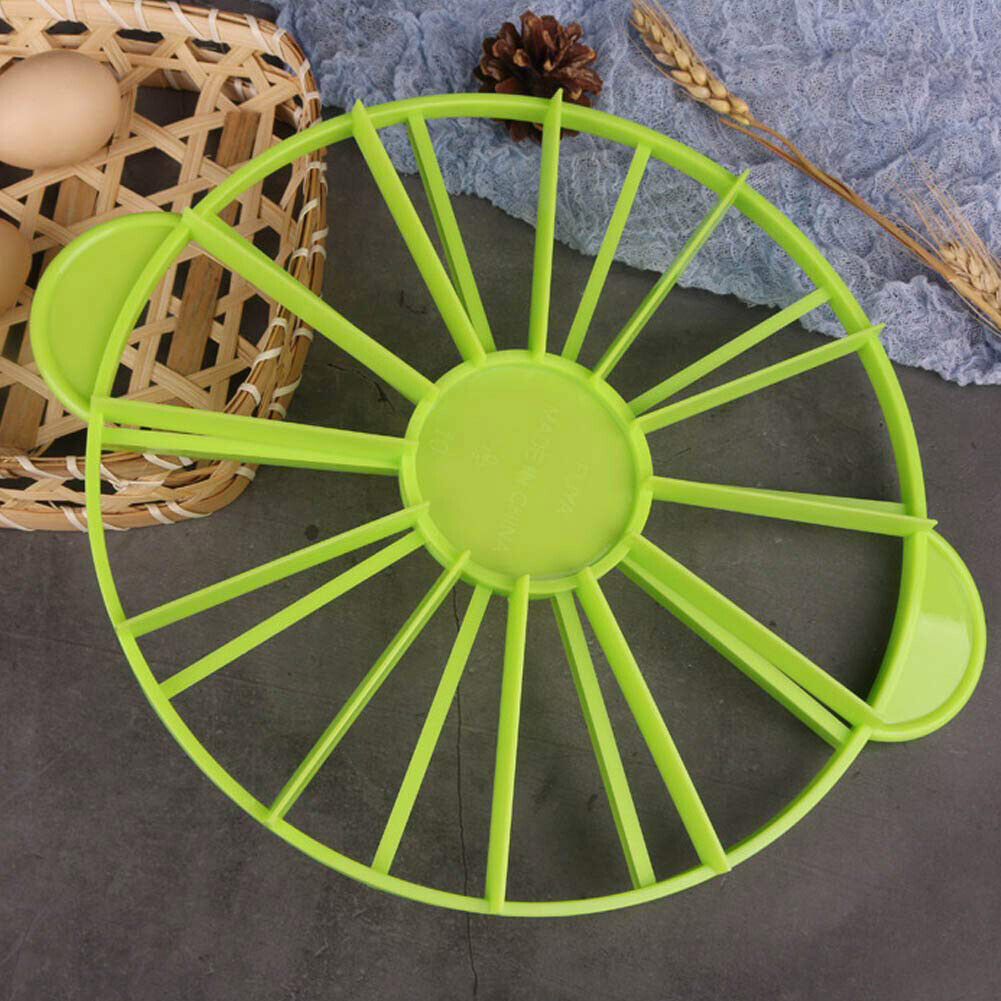 10/12 Slices Cake Equal Portion Cutter Round Bread Dessert Mousse Divider
