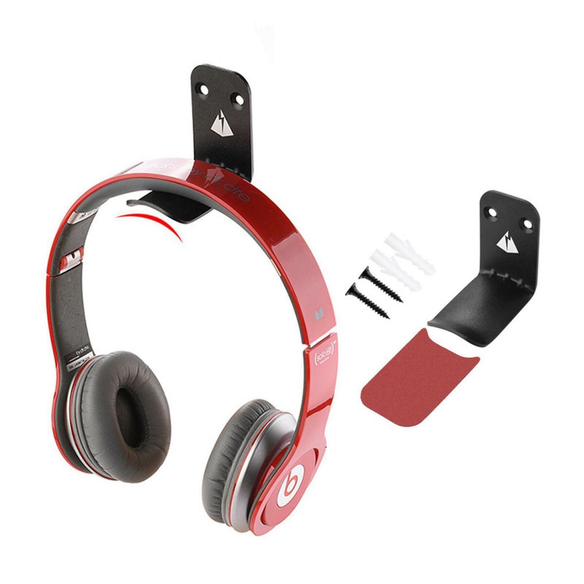 Headphone Hanger Adhesive Tape Headset Holder Rack for Earphones