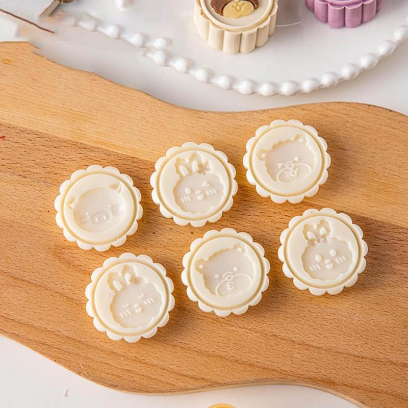 Animal Shape Cookie Cutter Mold DIY Baking Accessories for Mid-Autumn Festival