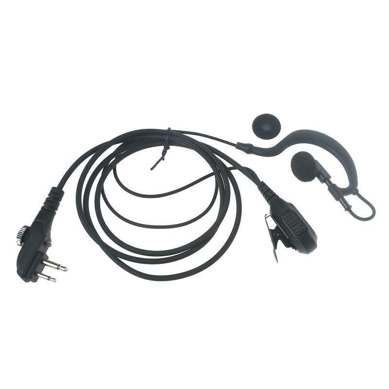 PTT Earphone Earpiece Microphone for HYT TC-500 TC-518 TC-500S Radios Durable