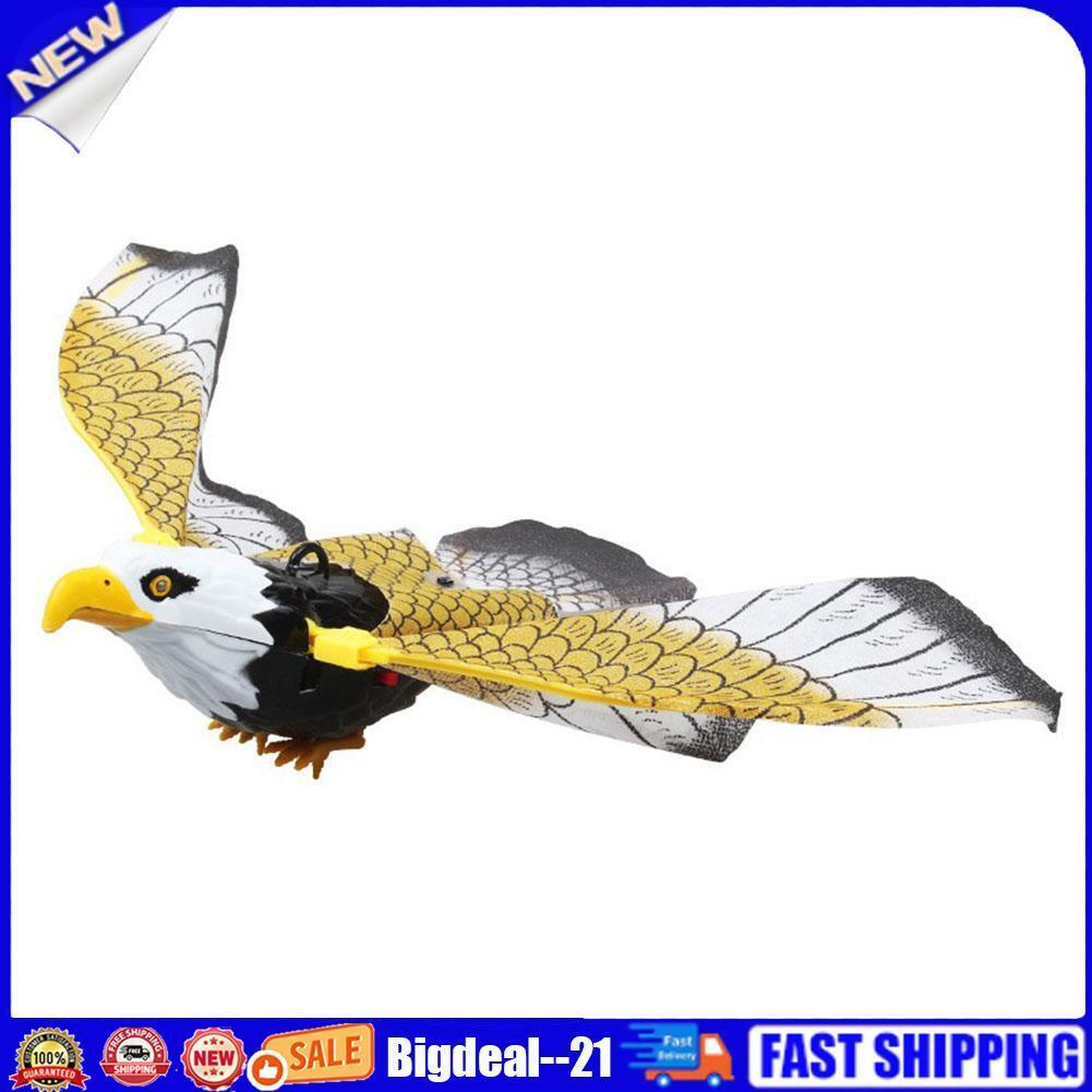 Luminous Bird Repellent Hanging Eagle with Music Portable Flying Bird Gift