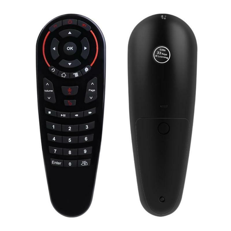 Professional G30S Remote Control for Android TV Box, IR, Learning, 2.4G