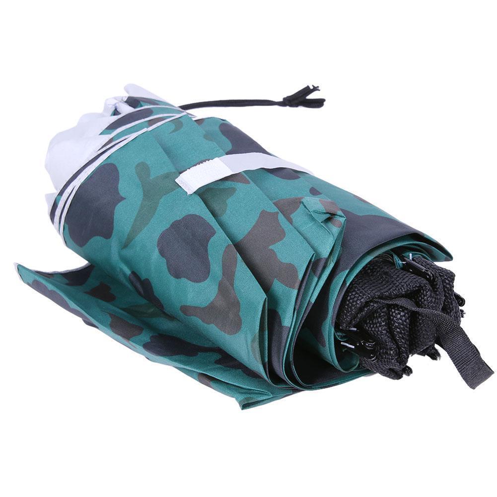 Head Umbrella Anti-UV Anti-Rain Outdoor Fishing Umbrella Hat(Camouflage)