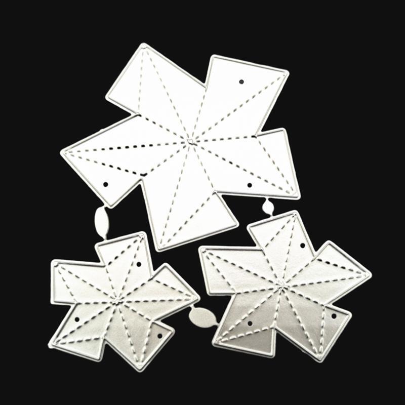 Windmill Metal Cutting Dies Stencil Scrapbooking DIY Album Stamp Paper Card