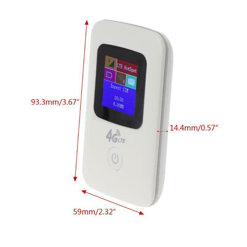 4G Wifi Router Global Version 3G 4G Lte Portable Wireless Hotspot Sim Slot with