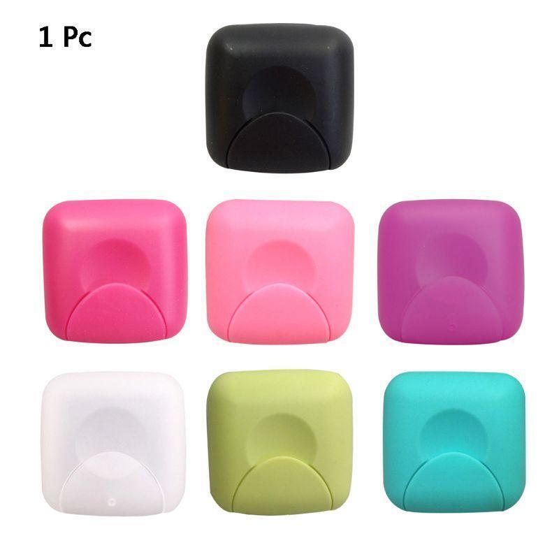 Plastic Woman Tampon Storage Box Portable Soap Holder Case for Outdoor Travel