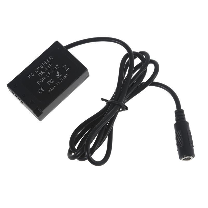 ACK-E18 DR-E18 Dummy Battery for Rebel SL2 SL3 T6i T6S T7i T8i 200D