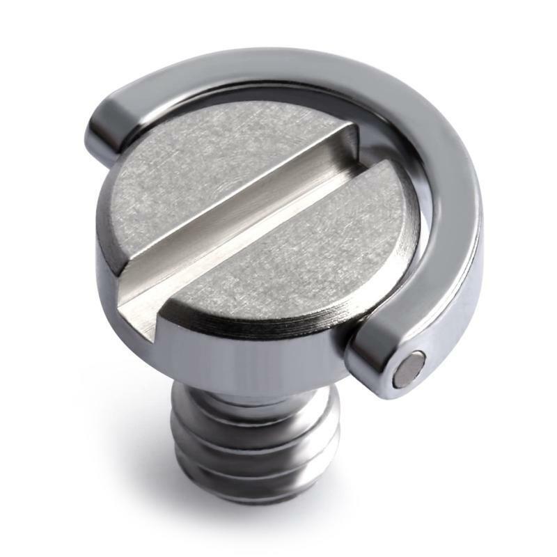 1/4" Screw with D Ring for Camera Tripod Monopod Quick Release Plate Accessories