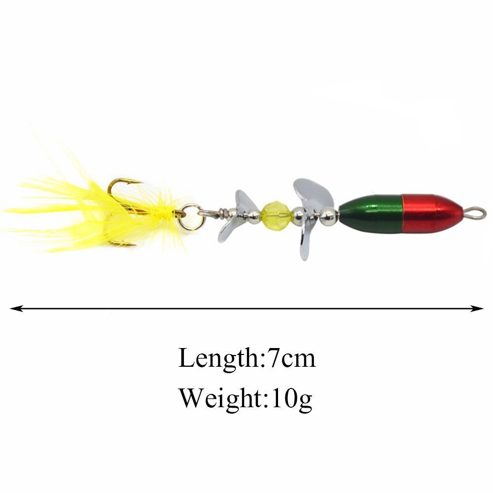 Noise Paillette Crank Bait Fishing Metal Lures Fishing Tackle Spoon Spinner